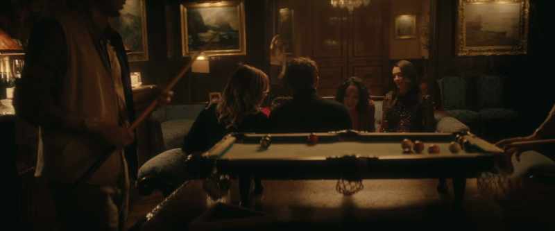[POOL BALLS CLACKING]