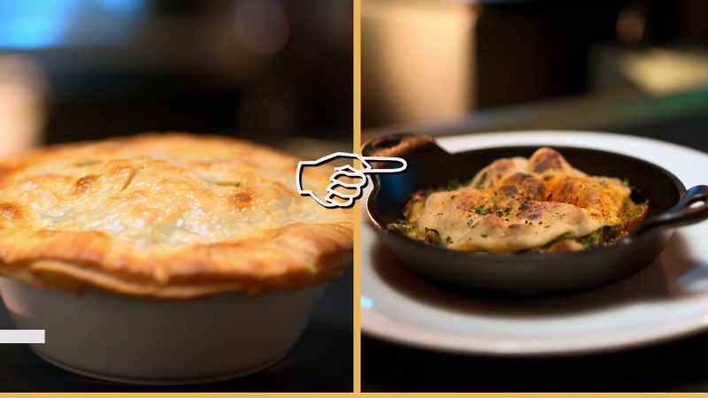 POONAM: This was a chicken pot pie