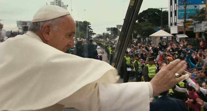 (Pope Francis speaking)