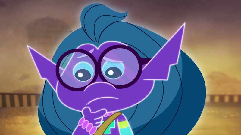 [ Poppy laughing insanely ]