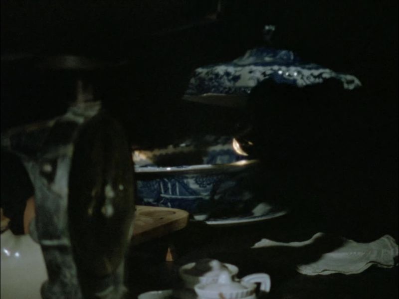 (porcelain clattering)