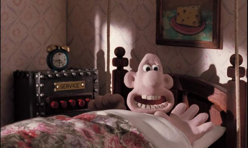 Porridge today Gromit