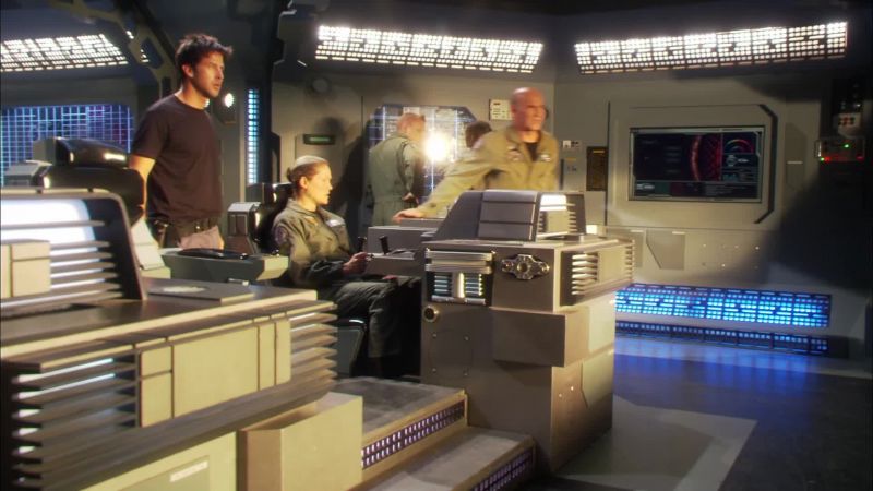 Position, doctor. The shields are up