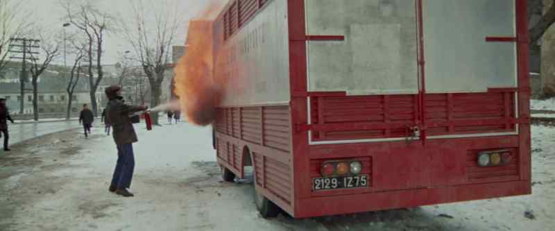 [POUNDING INSIDE TRUCK]