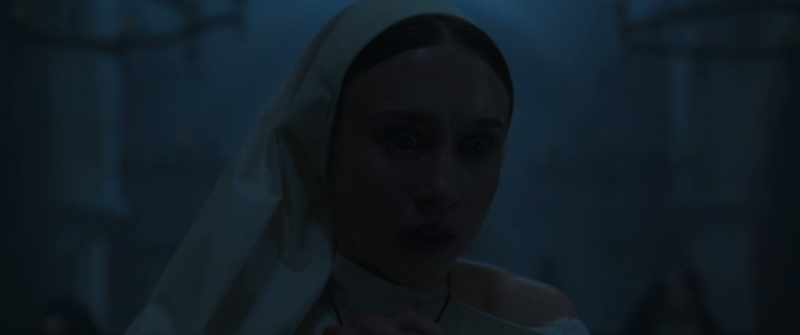 (POUNDING ON DOOR) - (NUNS CONTINUE PRAYING)