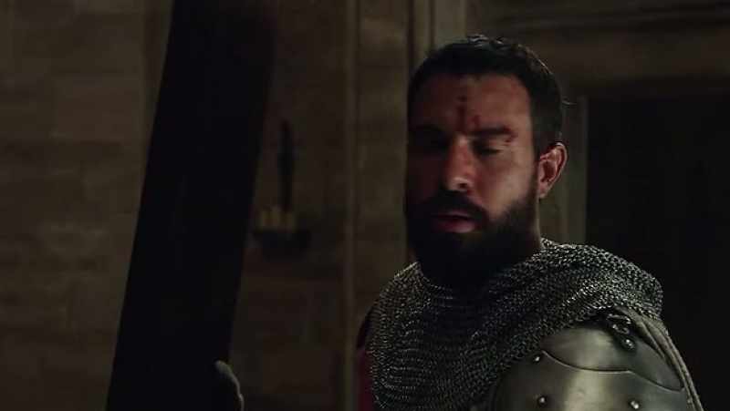 [ Pounding on door ]