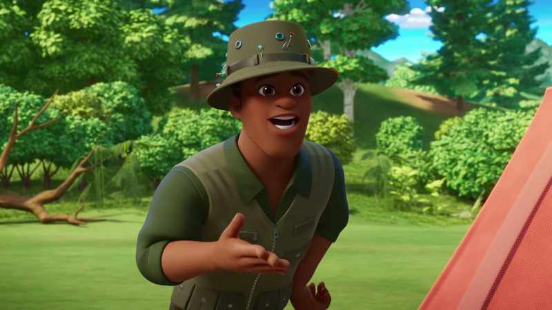 Pow's family is going hiking