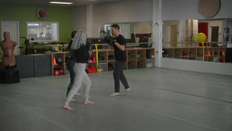 Practicing punches like if you are actually attacked?