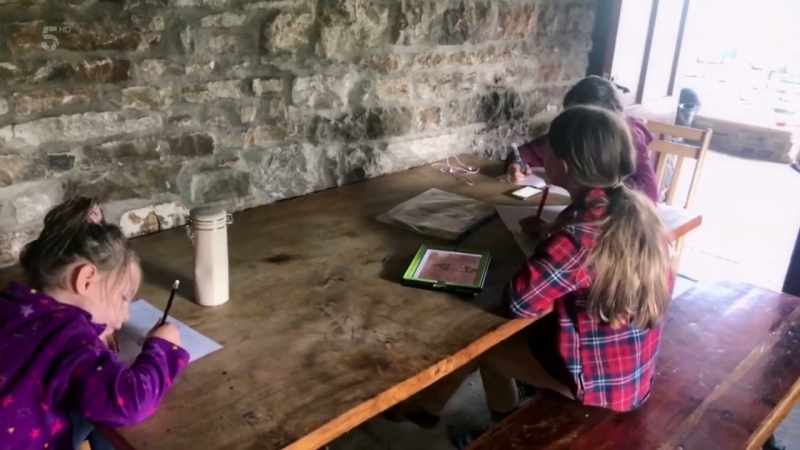 Pre-schooler Clem may have a way to go with her counting