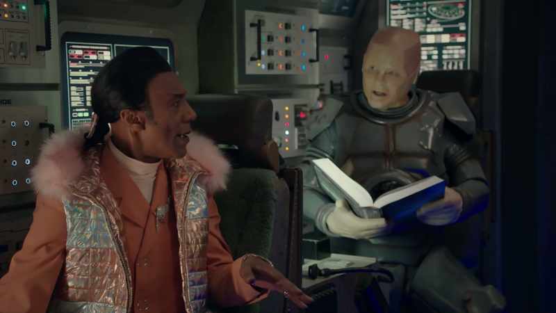 Precisely. - We're in two-thirds of a spaceship