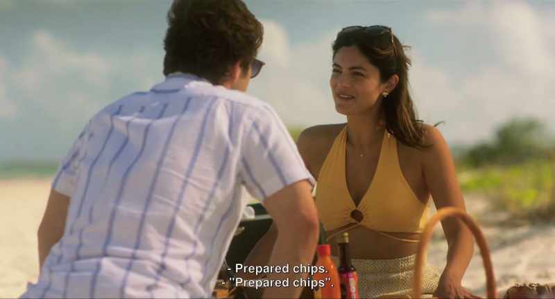 Prepared chips. -
