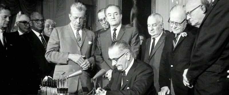 President Johnson was able to get