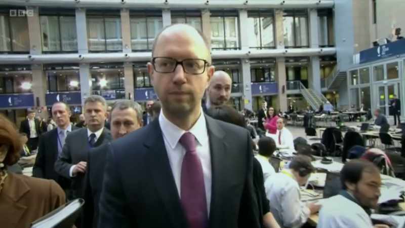 President Macron, he was trying to, sort of