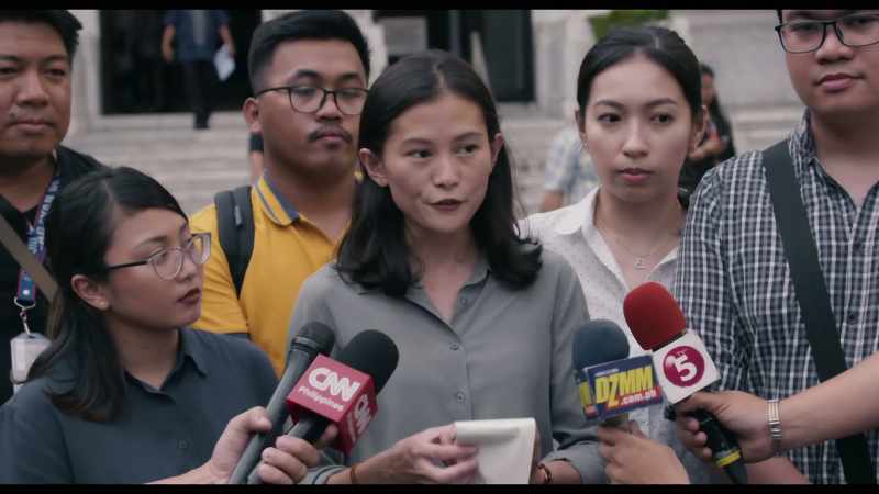 Press freedom, free speech, due process