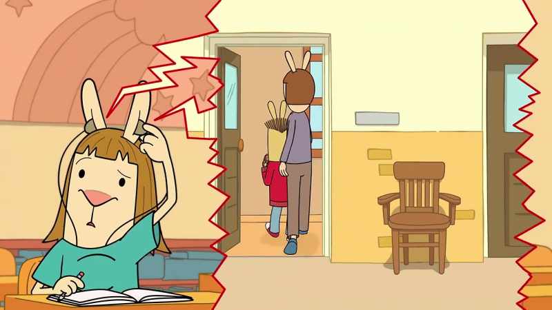 Principal Eckhart, there's someone here who needs to talk to you