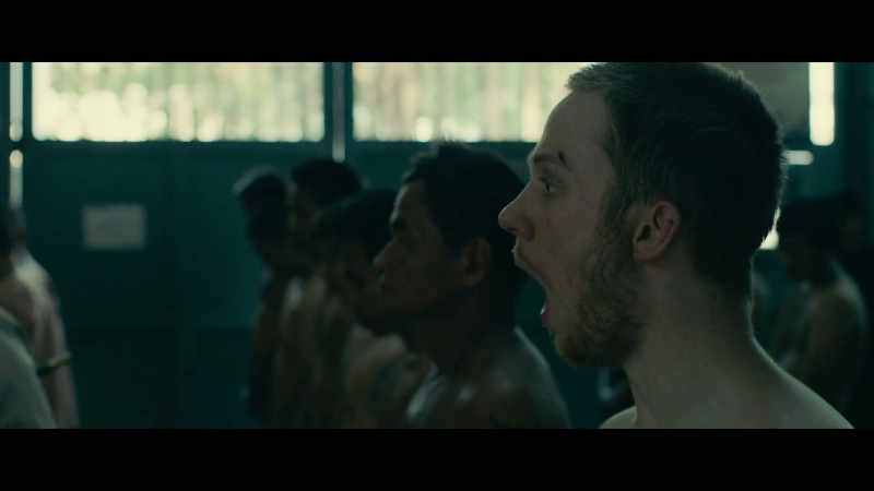 PRISON GUARD SPEAKS TO BILLY IN THAI