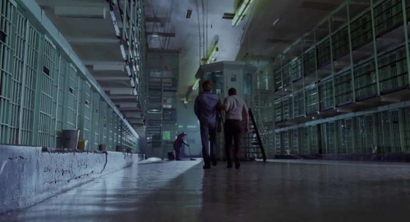 Prison life is very structured