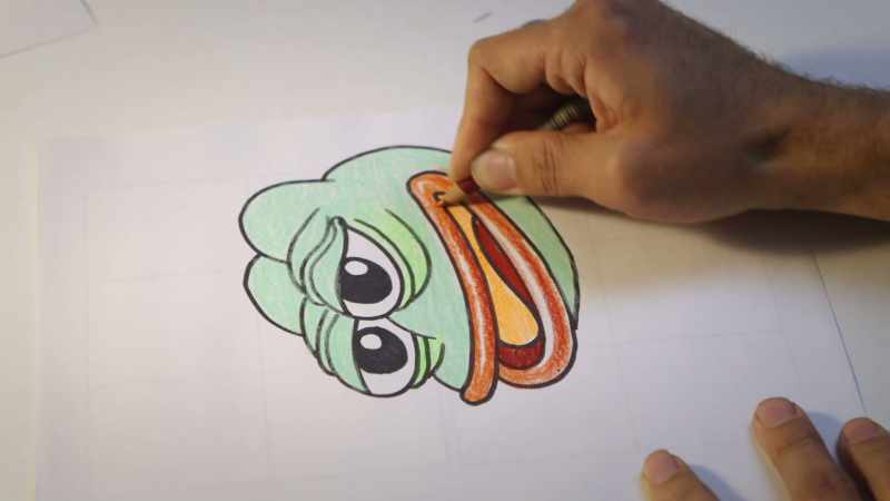 Probably when they put Pepe on the Internet saying, like