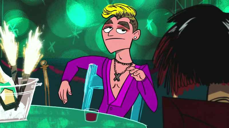Problem is I need to get this character's laugh down before we shoot