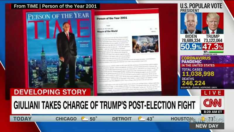 Problems for them. >> rudy giuliani is undermining