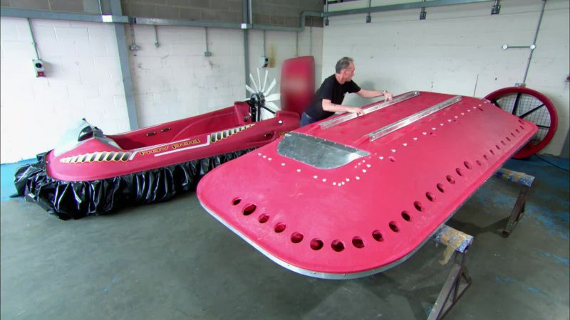 Production begins with a hull