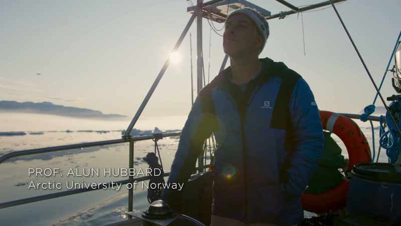 Professor Alun Hubbard is a glaciologist, and he's spent