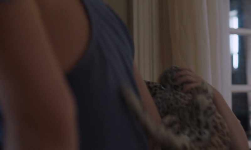 Professor Cole is on the phone. -[Martha growls]