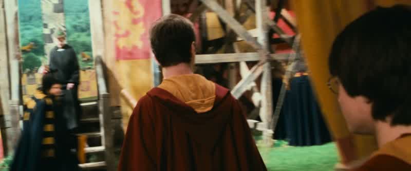 Professor McGonagallThis match has been canceled We can't cancel QuidditchSilence Wood You and your teammates will go to Gryffindor Tower Now