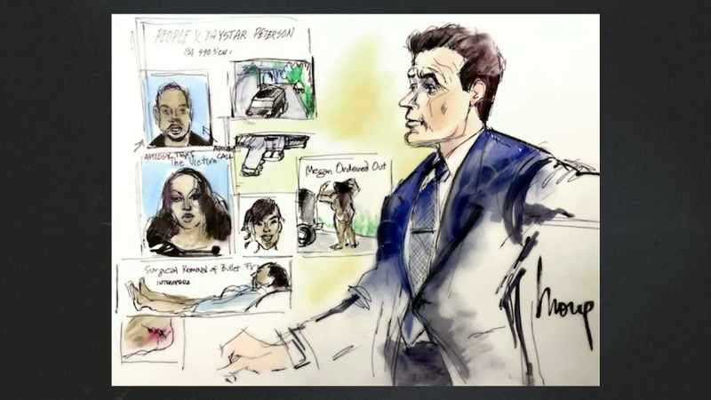 Prosecutors showed a text message