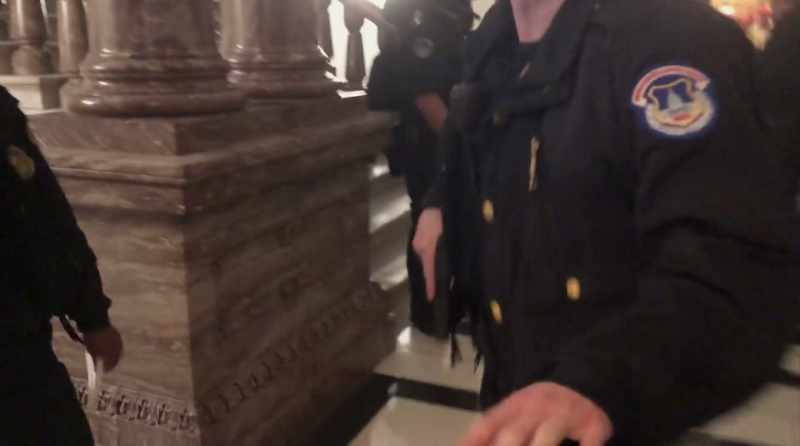 Protester: Are you gonna use that on us? Are you gonna use that on us?