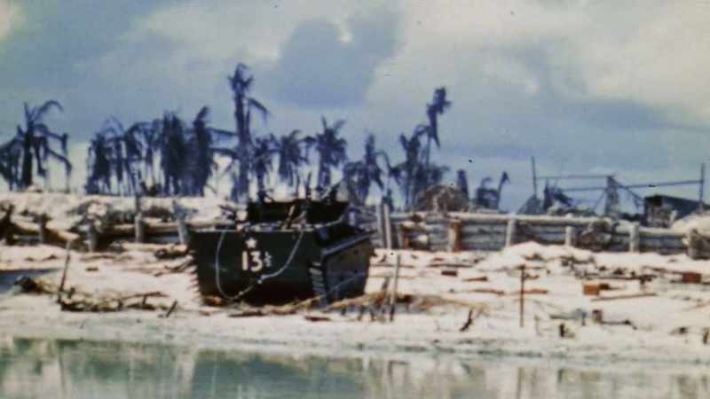 PTE. HARRISON: We were using old alligator tractors