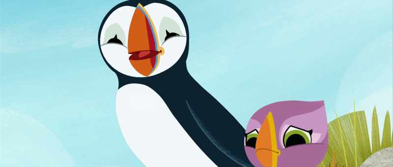 Puffin Rock is so beautiful, don't you think?