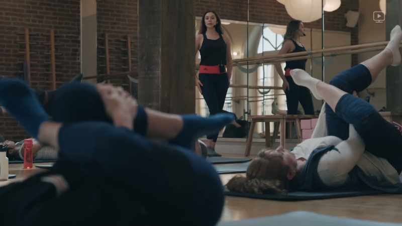 Pull your knee into your chest