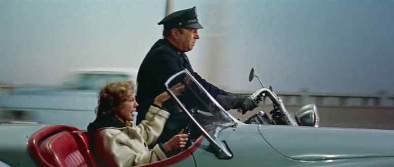 Pull over, lady - I've got no time for you now