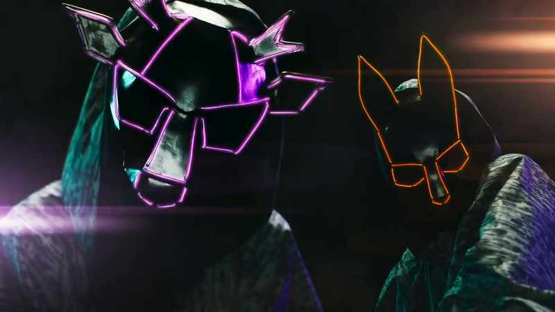 �� Pull up in these masks and we be ♪