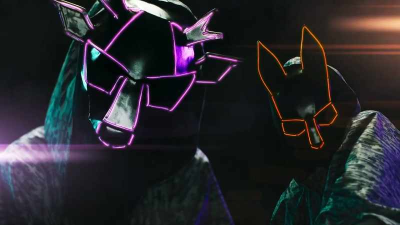 �� Pull up in these masks and we be ♪
