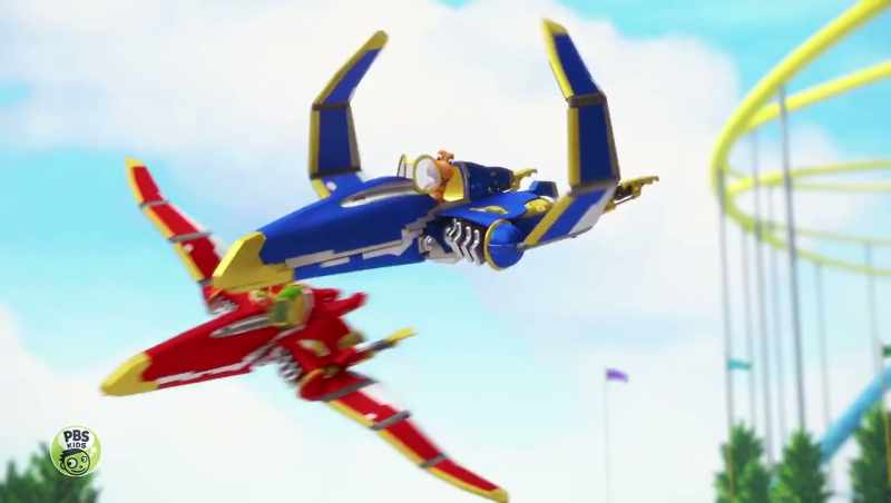 Pull up on the stick, Buddy, like the Troodon engineer said