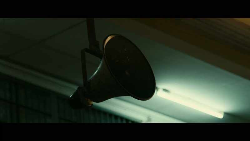 PUNCHING AND GRUNTING OVER LOUDSPEAKER
