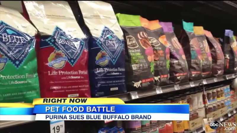 Purina sued blue buffalo for false advertising
