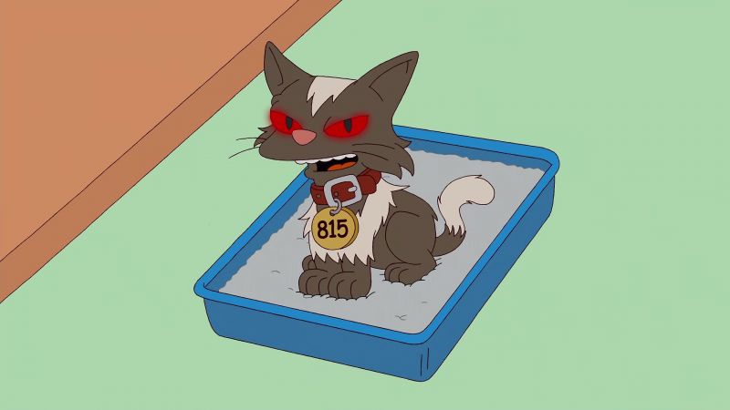 Purr-plexing, isn't it? -HOMER: D'oh!