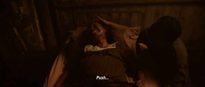 Push. Come on, child. Yes, that's it