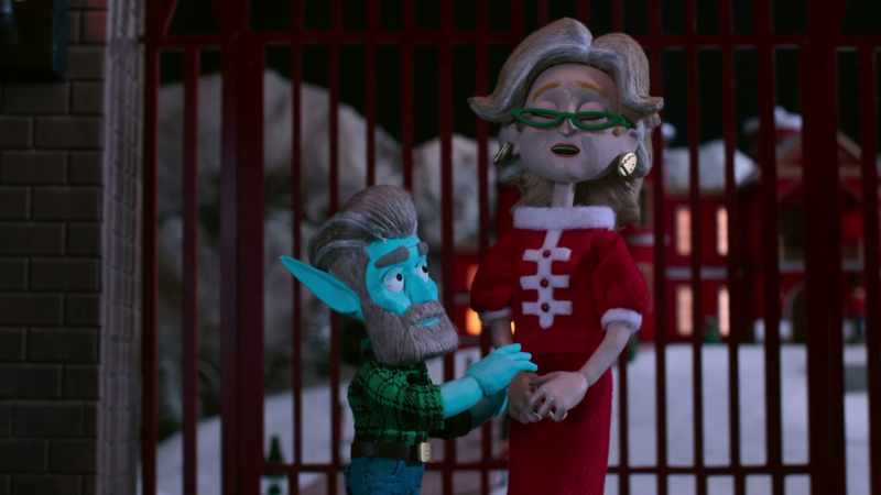put a baby in there. -(Mrs. Claus laughs)