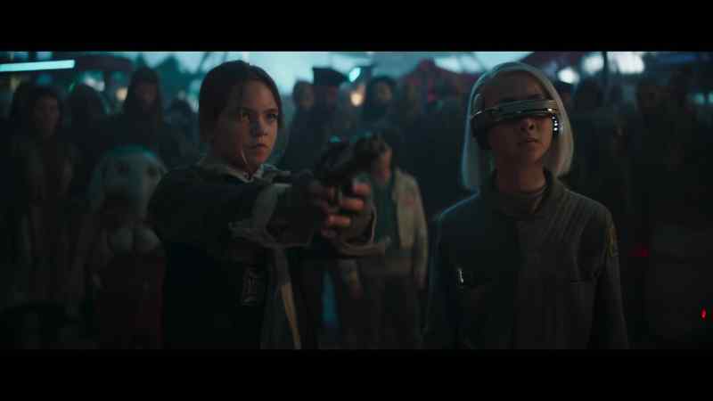 Put it down, little one. We just want the credits