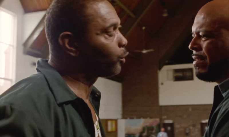 Put your fucking hands down man. - The fuck you talking about