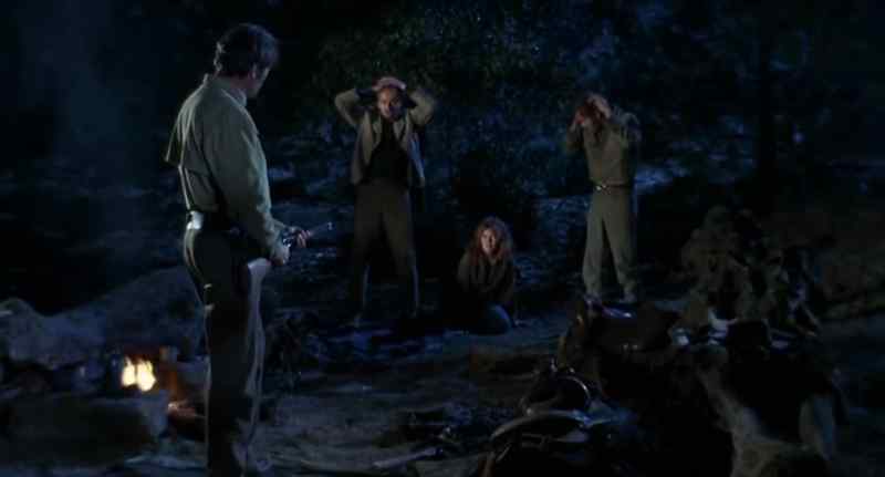 Put your hands on your heads! Turn around!