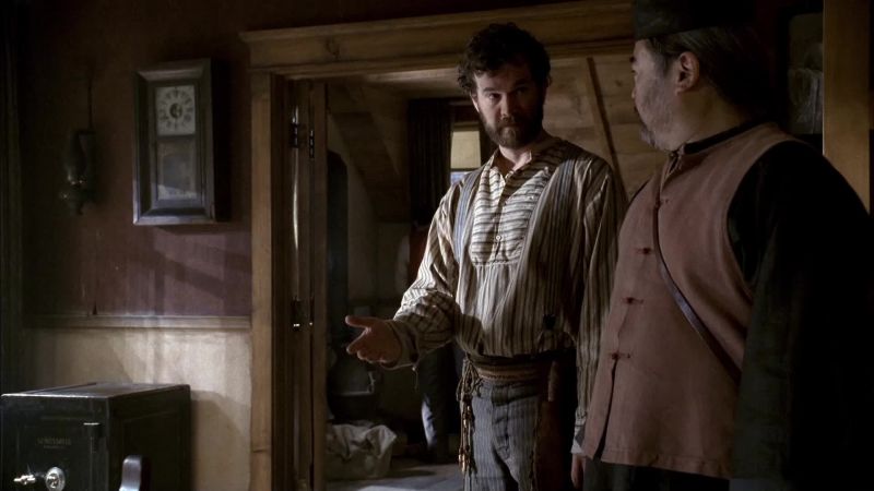 Put him in a chair and get out, Johnny