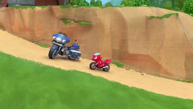 Put on your brakes, Ricky. I'll call if I need backup