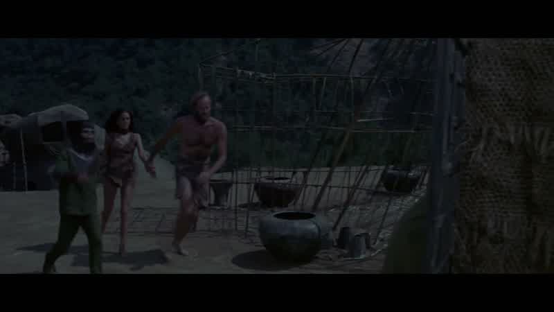Here. Put this on. - Don't you have any clothes for me? What do you expect? An ape's new suit? - T
