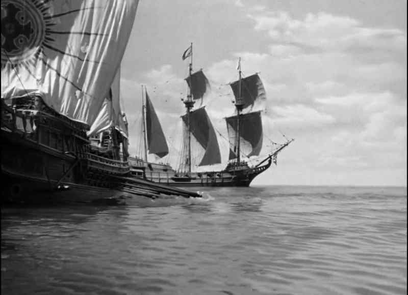 Put out the fire. Heave the dead overboard!