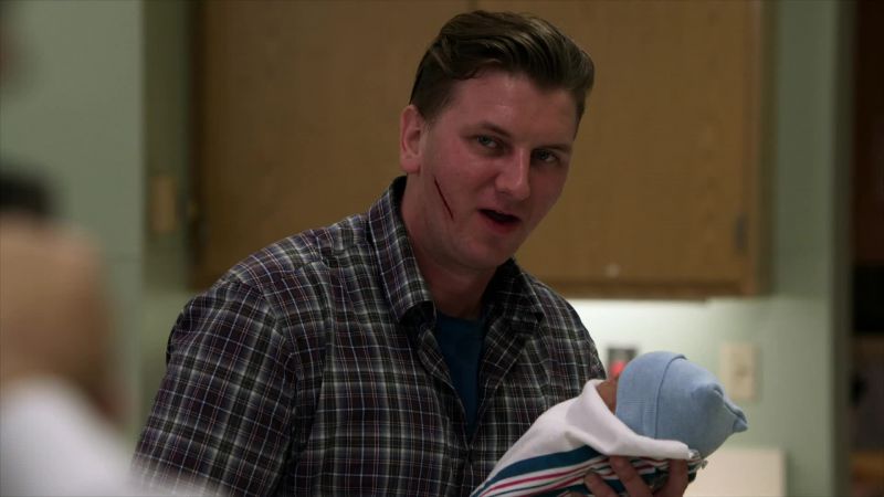 Put the baby down and drop your weapon